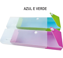 ESTOJO MULTIUSO CANDY PP C/BOT&Atilde;O 5038 AZ/VD