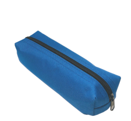 ESTOJO ESCOLAR NYLON 600 C/ZIPER 21975 AZUL