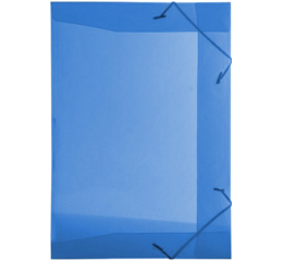 PASTA C/ELASTICO TRANSP.OFICIO AZUL C/10 1021AZ