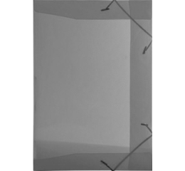 PASTA C/ELASTICO TRANSP.OFICIO FUME C/10 1021FM