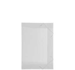 PASTA C/ELASTICO TRANSP.1/2 OF INCOLOR C/10 1020CR