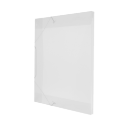 PASTA C/ELASTICO TRANSP.2CM INCOLOR C/10 1022CR