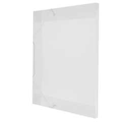 PASTA C/ELASTICO TRANSP.4CM INCOLOR C/10 1024CR