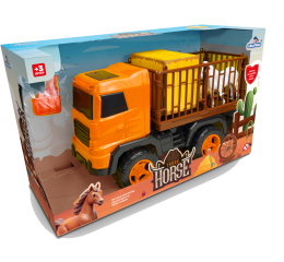 CAMINHAO TRUCK HORSE C/4 CAVALOS 47CM 2033