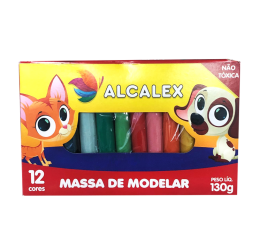 MASSINHA DE MODELAR 130GR 12 CORES 202