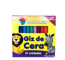 GIZ DE CERA 12 CORES 304