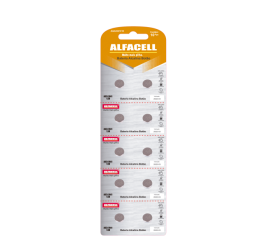 BATERIA ALCALINA 1,5V CART.C/10 AG3LR41C10