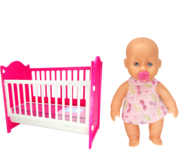 BONECA LOVELY BABY SONINHO BERCINHO CX 23CM 3034