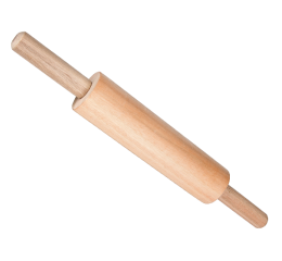 ROLO P/MASSA MOVEL MADEIRA 43,5CM 060