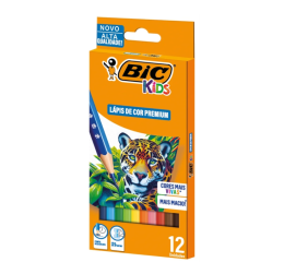 LAPIS DE COR MADEIRA PREMIUM C/12 CORES 524157