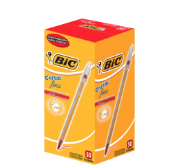 CANETA ESF.BIC FINE PLUS VERMELHA C/50 886650
