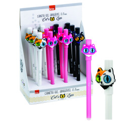 CANETA ESFER.GEL APAGAVEL CAT'S DP C/12 CA0229