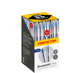 CANETA ESF.ECONOMICA FINA PTA C/50
