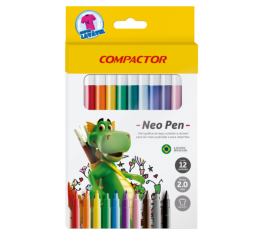 HIDROCOR NEO PEN GIGANTE 5X12 CORES