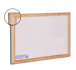 QUADRO BRANCO MOLD.MAD.60X40 3109