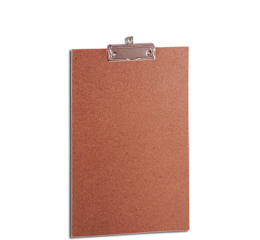 PRANCHETA DURATEX 1/4 C/PREND.METAL C/12 371