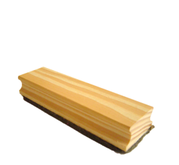 APAGADOR DE MADEIRA SIMPLES P/QUADRO BCO/GIZ 320