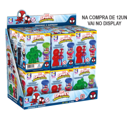 KIT MASSINHAS VINGADORES SURPRISE 13CM 3PÇS 2750