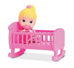 BONECA LITTLE DOLLS NO BERCINHO CX 24CM 8010