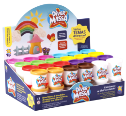 DIVER MASSA DISPLAY C/48 POTES 50GR SORT.8077