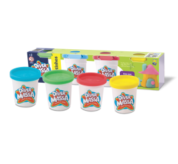 DIVER MASSA KIT C/4 POTES 50GR SORT.8064