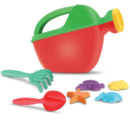 REGADOR DIVER PRAIA C/ACESS.7PÇS 21CM 8089