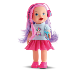 BONECA MY LITTLE COL.DESCOLADA C/ACES.CX 41CM 8168