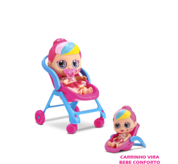 BONECA LITTLE DOLLS GLITTER PASSEIO 20,5CM 8230