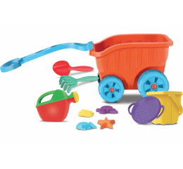 CARRIOLA C/BALDE+REGADOR C/ACES.10P&Ccedil;S 41CM 8087