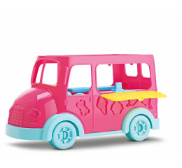 FOOD TRUCK C/BONECA E MASSINHA 34CM 8330