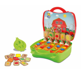 DIVER MASSA FAZENDA NA MALETA C/28PCS 23,5CM 8358