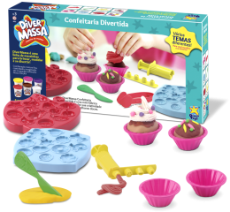 DIVER MASSA CONFEITARIA DIVERTIDA C/ACES.29CM 8060