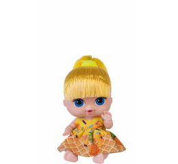 BONECA BABYS SORVETINHO ABACAXI CX 23CM 604