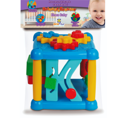 BLOCO BABY DIDATICO C/12PCS SOLAPA 32CM 166