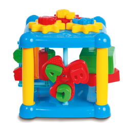 BLOCO BABY DIDATICO C/12PCS CAIXA 22CM 576