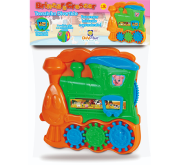 TRENZINHO DIVERTIDO DIDATICO SOLAPA 30CM 168