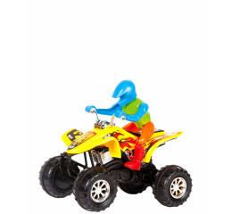 QUADRICICLO RADICAL C/BONECO NA CAIXA 35CM 516