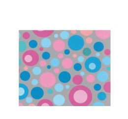 SACO P/PRES.ADULTO ABSTRATO RS/AZ 45X57 C/25