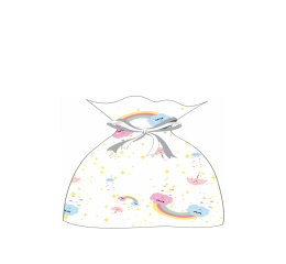 SACO P/PRES.INF.CHUVA DE AMOR 20X30 C/50