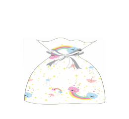 SACO P/PRES.INF.CHUVA DE AMOR 30X45 C/50