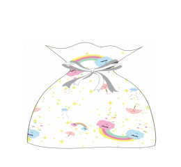 SACO P/PRES.INF.CHUVA DE AMOR 45X57 C/25