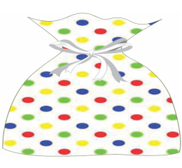 SACO P/PRES.INF.BOLINHAS CORES 60X90 C/25