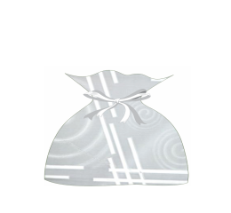 SACO P/PRES.ADULTO ESPIRAL PRATA 30X45 C/50