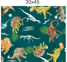 SACO P/PRES.INF.SUPER DINOS 30X45 C/50
