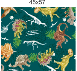 SACO P/PRES.INF.SUPER DINOS 45X57 C/25