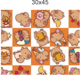 SACO P/PRES.INF.CAPIVARA LAR.30X45 C/50