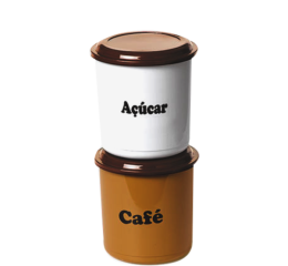 CONJ.POTES C/2 CAFE/ACUCAR 1300ML 178