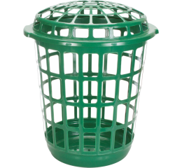 CESTO P/ROUPAS TELADO RED.C/TPA 30LTS 2882