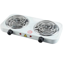 FOGAREIRO ELETRICO 2 BOCAS PORTATIL 2000W FG2000-1