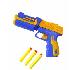 PISTOLA LANÇADOR COM 3 DARDOS CART.28CM 9963